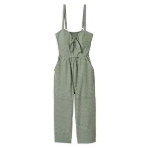 Moana floral and polka dot jumpsuit